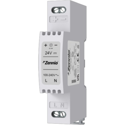 ZENNIO 9500005 Power Supply 24VDC 0.75A (out)/ 110-230VAC (in)