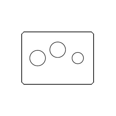 FAAC 105819 PLATE KIT (4 PIECES) FOR FIXING TK20 TROLLEYS