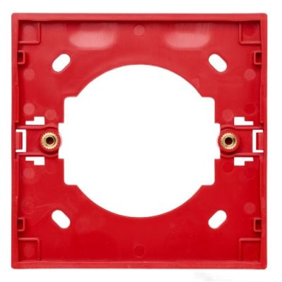 ARITECH INCENDIO N-MC-AFMG-R Cornice ridotta di colore rossa per avvisatori man