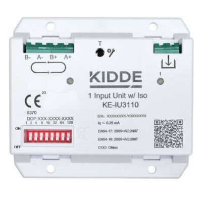 ARITECH INCENDIO KE-IU3110 Modulo 1 ingresso controllato equipaggiato di isol