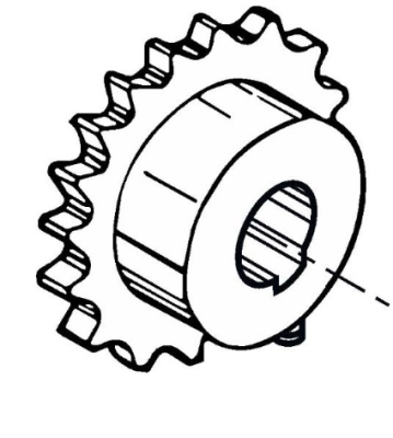 2055L Sprocket 1/2 Z20 For MEC 200LB FADINI 2055L