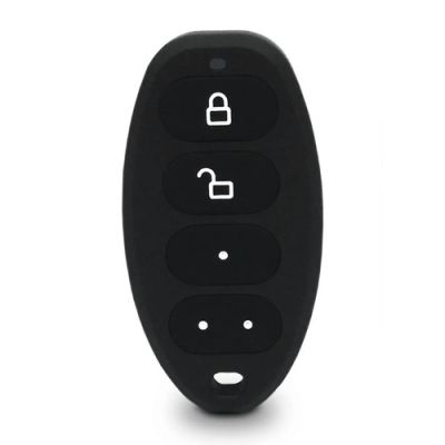 ELDES EDEWK3N KeyBob Black Two-Way Portac Remote Control