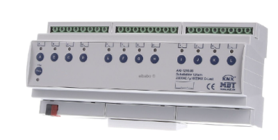 MDT AKI-1216.04 Attuatore di commutazione 12 volte per automazione domestica KNX AKI-1216.04
