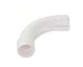 THERMOSTICK AABI-E25-90B Curva 90 gradi in ABS di colore Bianco. Diametro.  25 mm