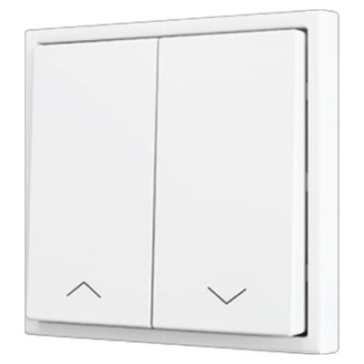 ZENNIO ZS70CSOFT24MWC ZS70. Cover for Double KNX Soft push button 70x70