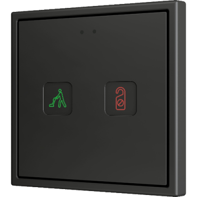 ZENNIO ZVITR70X2 Tecla RGB 70 X2. Pulsante capacitivo in PC-ABS 70x