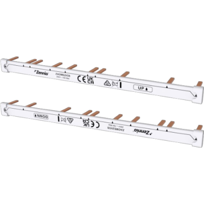 ZENNIO ZACMB20CB Comb busbar for MAXinBOX 20 - Up and down comb