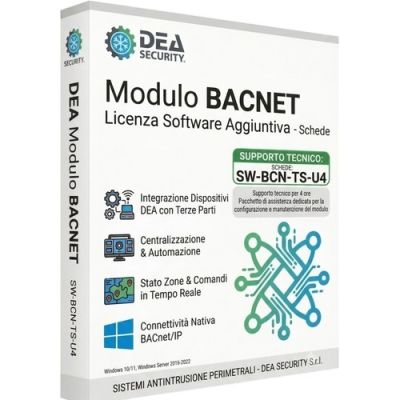 DEA SW-BCN-TS-U4 Supporto tecnico - 4 ore
