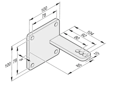 SOMMER Y32063V004 85/104 twist 200 E gate connector