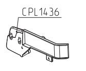 RIB CPL1436 K400 24V LEFT CAM SUPPORT