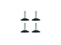 ITC AUDIO 1200-111010 KP Kit feet for rack cabinets