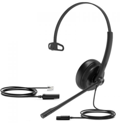 YLK-CU-YHS34ML Yealink YHS34 Mono Lite - Monaural Headset