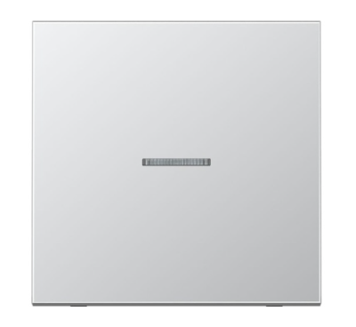 JUNG AL10911STRF Pulsante KNX RF, 1 canale, alluminio