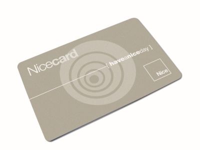 NICE MOCARDP Tessera a transponder riprogrammabile tramite Obox