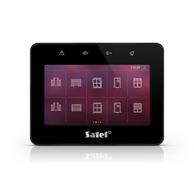 SATEL INT-TSG2-B Tastiera touch personalizzabile 4.3'', colore nero