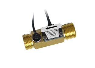 ZENNIO 9900027 Sensore di flusso dell'acqua con sonda di temperatura