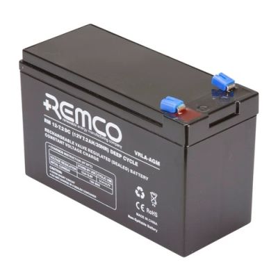 REMCO RMX 7.2-12 12V 7.2Ah battery
