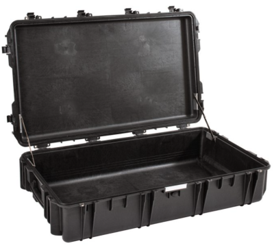GT LINE 10826.B E suitcase 108 cm long, empty black - incer lid