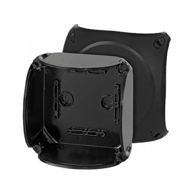 HENSEL EB 06 B Cassetta 130x130x77, IP66, Nero RAL 9011