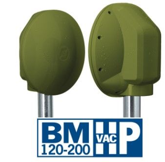 AVS ELECTRONICS 1141162 BM 120 HP VAC Outdoor Digital Microwave Barrier, with 120 m coverage, 230 Vac