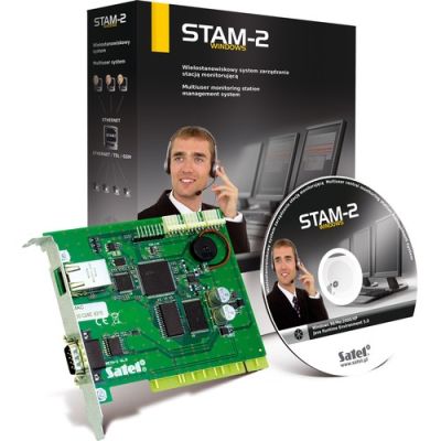 SATEL STAM-2 BS Software STAM-2 - 3 postazioni e una chiave USB di