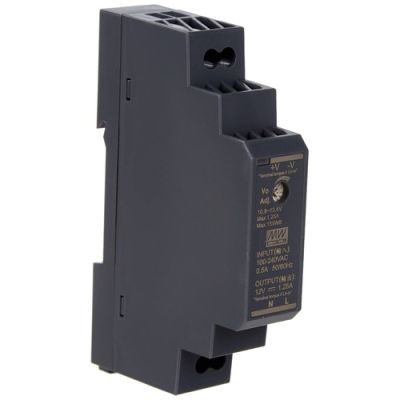 MARSS MH-A1512-D Alimentatore 12Vdc 1,25A in contenitore guida DIN