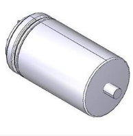 CAME SPARE PARTS 119RIR282 µF 31 CAPACITOR WITH CABLES AND SHANK