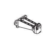 TOPP 3A8202 Coppia staffe montaggio frontale basculante - grig