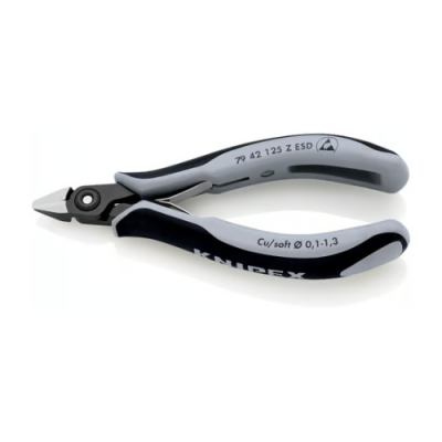 KNIPEX 79 42 125 Z ESD Precision side cutter