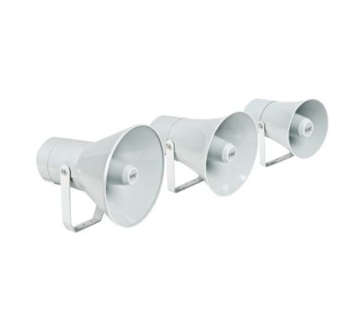 ITC AUDIO 1900-283103 DT14/T10 ABS horn speaker- 10W/100V- sec.