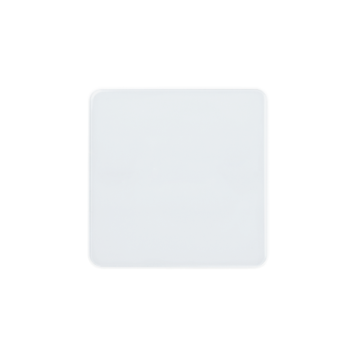 ELSNER 71113 KNX eTR M1, signal white RAL 9003 1-gang Push Button with Temperature Sensor