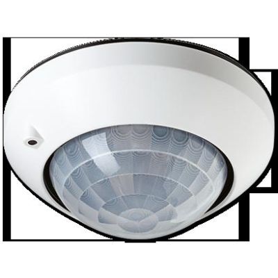 JUNG 3361-1WW Rivelatore di presenza / Rivelatore di movimento a soffitto KNX- con accoppiatore bus integrato- Universal- bianco alpino