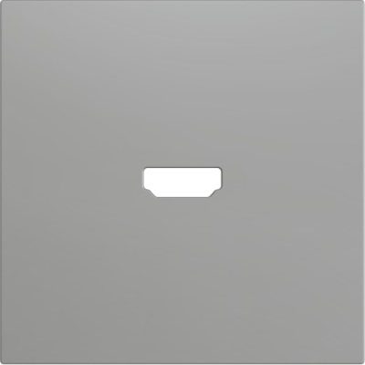 ZENNIO ZS70CHS ZS70. Cover for HDMI insert 70x70 mm - Silver