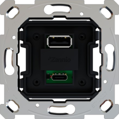 ZENNIO ZSI2UCA Modulo doppio USB-C,A per ZS55