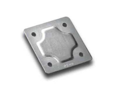 8310L fadini galvanized weld plate 120x120 for front bracket 8310l