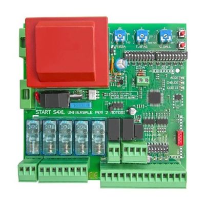 NOLOGO START-S4XL* control unit for 1/2mot 230Vac with slowdowns, pred