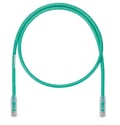 PANDUIT UTP6ASD2MGR Patch Cord in Rame- Cat 6A SD- Green UTP Cable- 2m