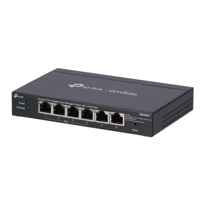 TP LINK ES206GP OMADA 6-PORT WITH 4-PORT POE+ - Switch