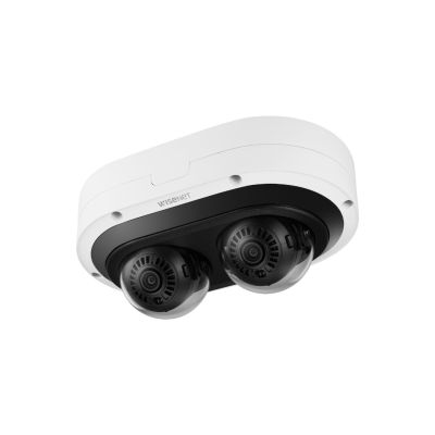 HANWHA PNM-C7083RVD 2MP x 2CH AI Multi-directional Camera