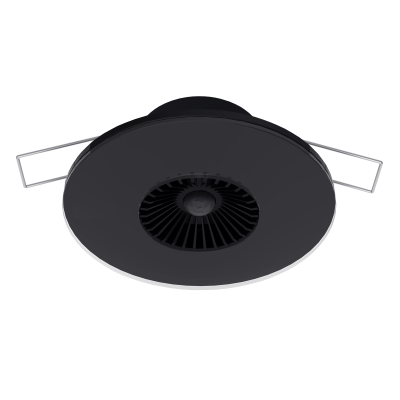 ELSNER 70682 Intra-Sewi KNX TH-L-Pr- nero intenso RAL 9005 Sensore di presenza, luminosità e clima da incasso