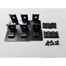GT LINE KIT SUPP.EXPL. Kit with 6 metal supports + screws