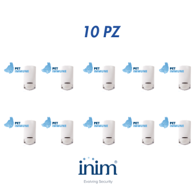 MT DISTRIBUZIONE KIT10-QDTP200H3-A Pack 10pz. Rilevatore INIM QDTP200H3-A