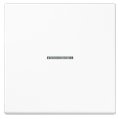 JUNG A10911STRFWW Pulsante KNX RF, 1 canale, bianco alpino