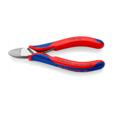 KNIPEX 77 02 130 Side cutter for electronics