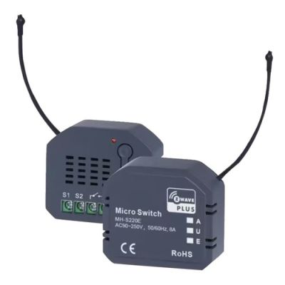 RISCO RPZWSW868EUA ON/OFF Micro Module (with 220 Vac output) capable