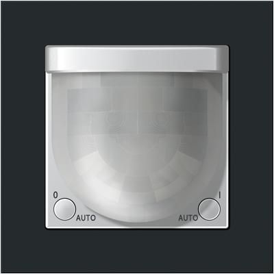 JUNG A3281-1AL Rivelatore KNX 180° per accoppiatore bus 2073U- Universale con segnalazione di allarme- tipo lente 2-20 m- alluminio
