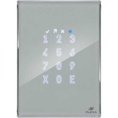 PLEXA KPS-IV-FT Periferica Mifare 13,56 MHz e tastiera in vetro ve