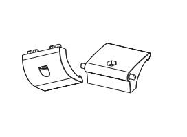 TOPP 3A5006 Vasista attachment clamps