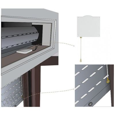 ARITECH ANTINTRUSIONE CAF471 Contatto a fune per tapparelle. Da utilizzare con la scheda di analisi CAF482.
