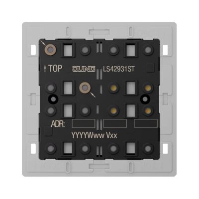 JUNG LS42931ST Modulo per sensore a tasti KNX con acc. bus integr